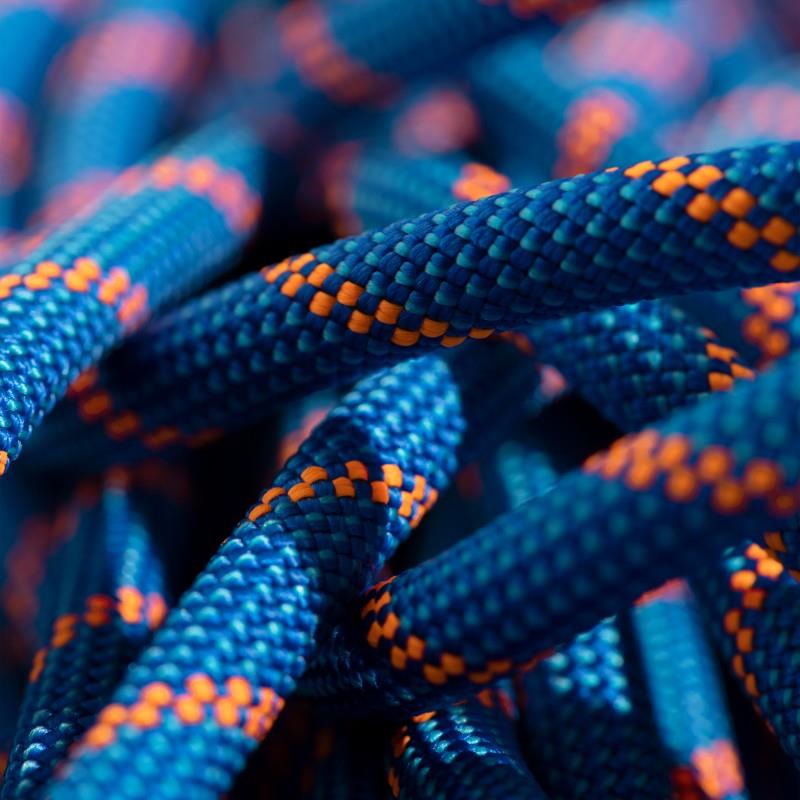 Alpine Sender Rope 7.5mm x 70m - Dry - blue / vibrant orange 1