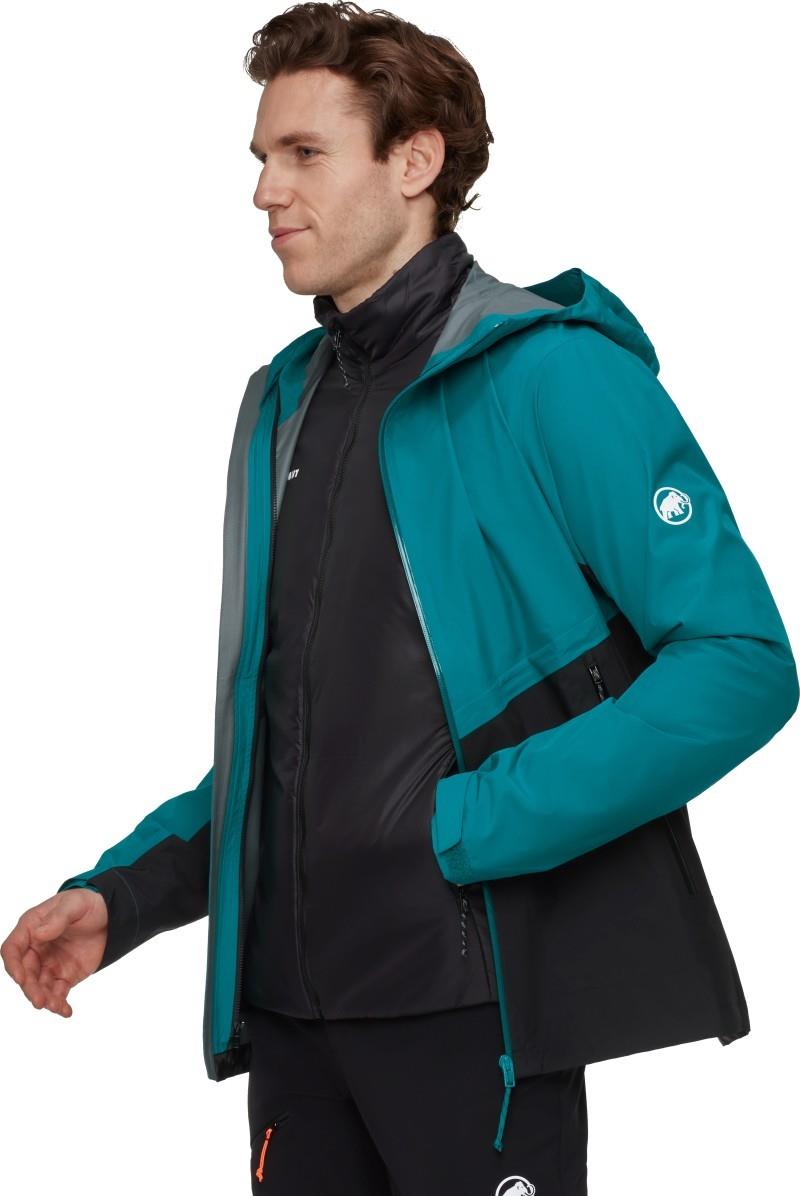 Alto Light 3-in-1 HS Hooded Jacket - Mens - deep teal / black 1