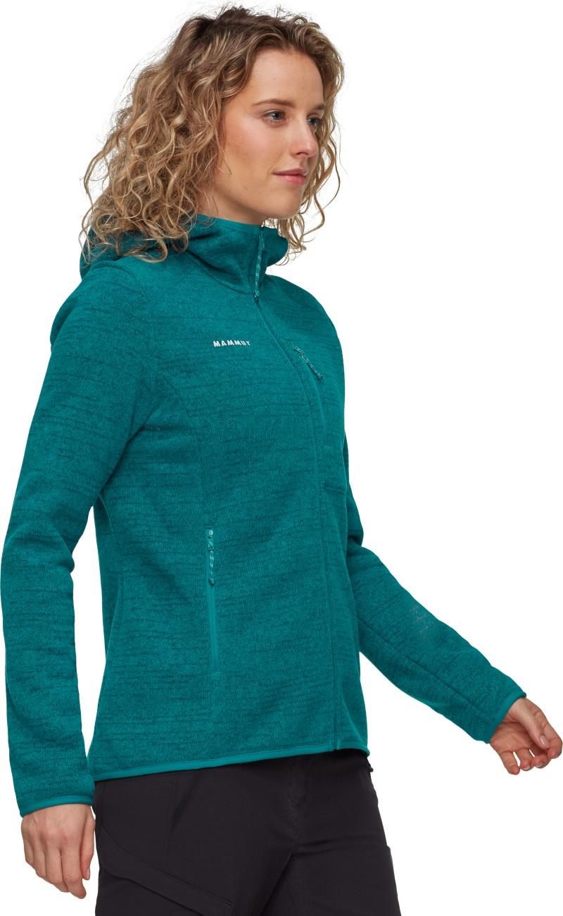 Arctic IV ML Hooded Jacket - Womens - deep teal melange 1