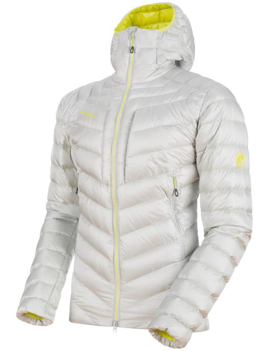 Broad Peak IN Hooded Jacket - Mens - Marble / Canary 1