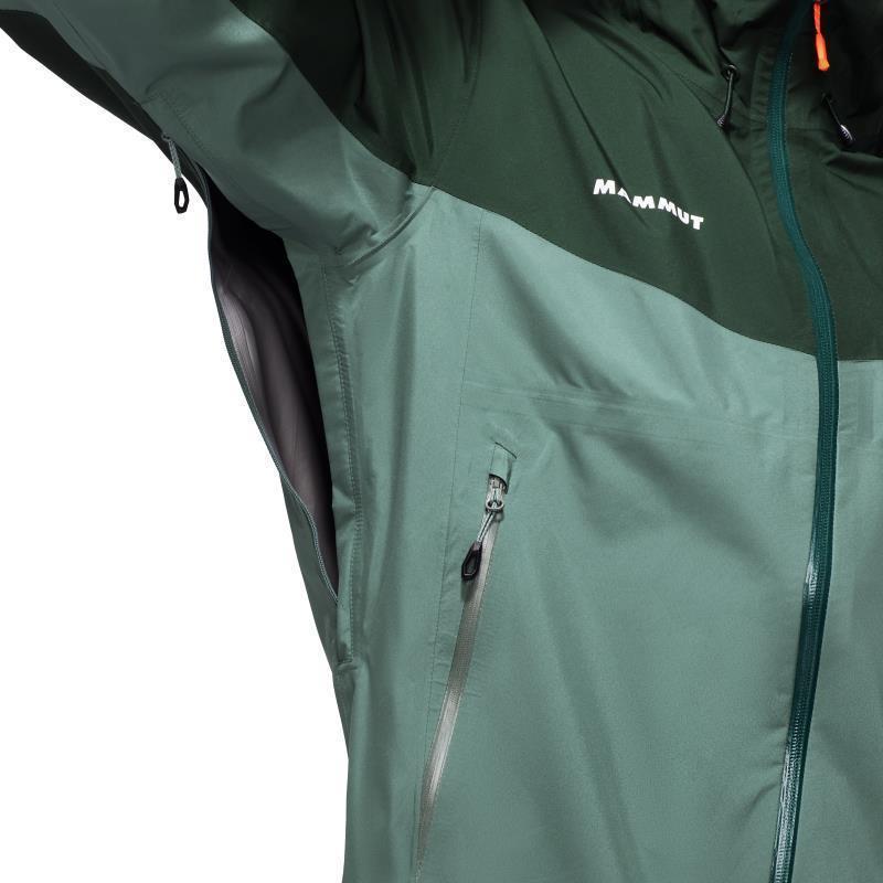 Convey Tour HS Hooded Jacket - Mens - Dark Jade / Woods 7