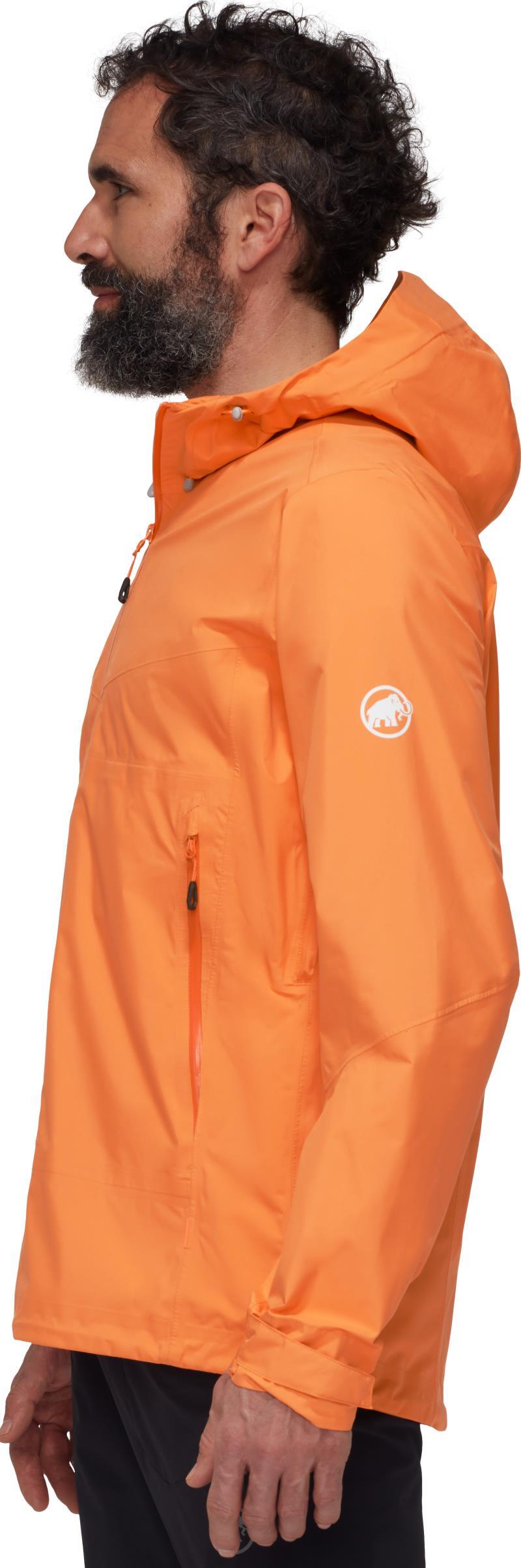 Convey Tour HS Hooded Jacket - Mens - Tangerine 3