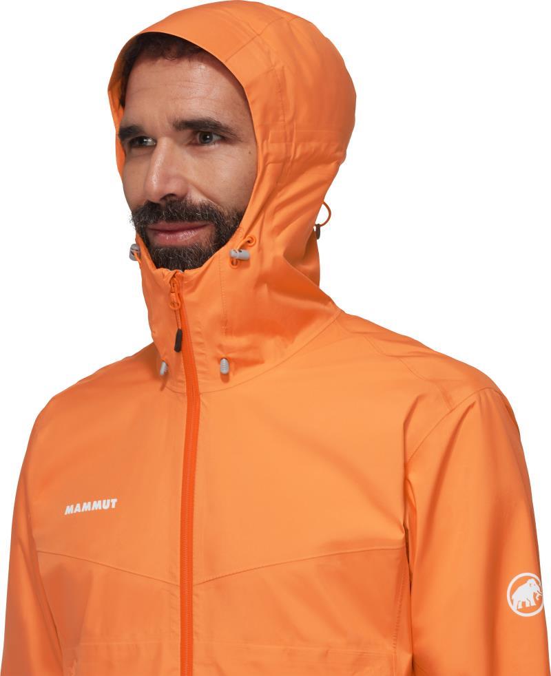 Convey Tour HS Hooded Jacket - Mens - Tangerine 5
