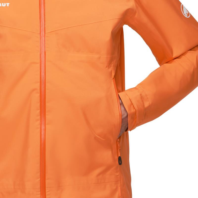 Convey Tour HS Hooded Jacket - Mens - Tangerine 6