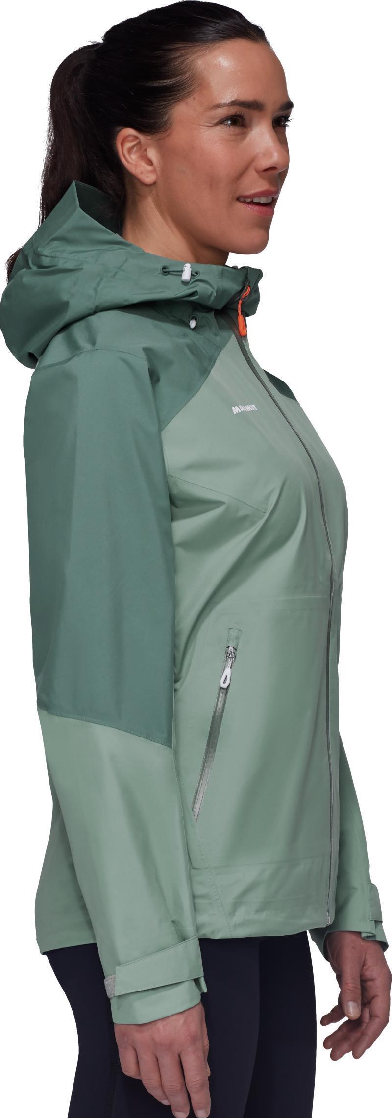 Convey Tour HS Hooded Jacket - Womens - Jade / Dark Jade 3