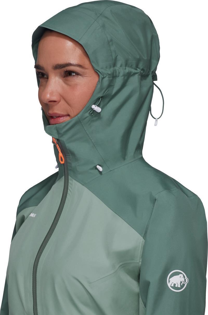 Convey Tour HS Hooded Jacket - Womens - Jade / Dark Jade 5