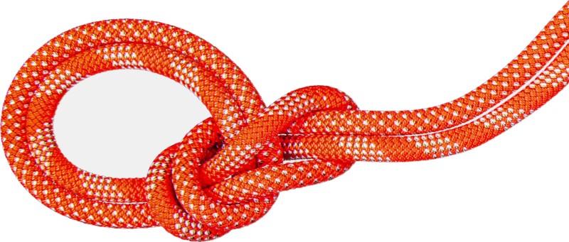 Crag 9.8mm x 70m - Classic Duodess - vibrant orange / white 1