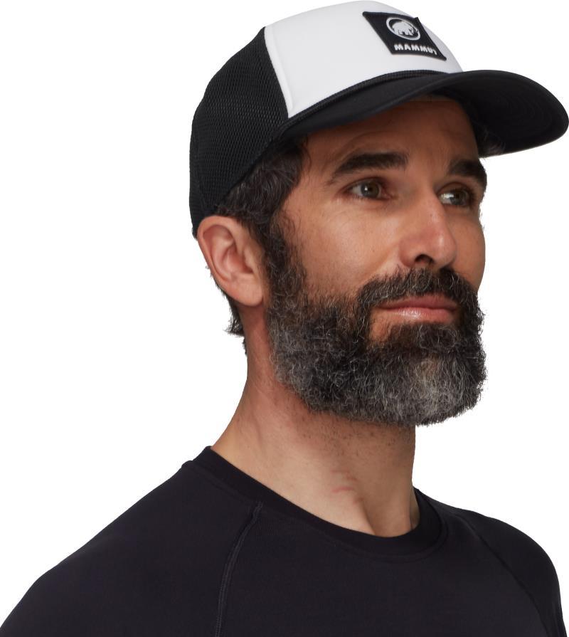 Crag Cap Logo - White / Black 3