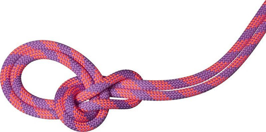 Crag Dry Rope 9.5mm x 70m - Duodess - lavandin / vibrant orange 1