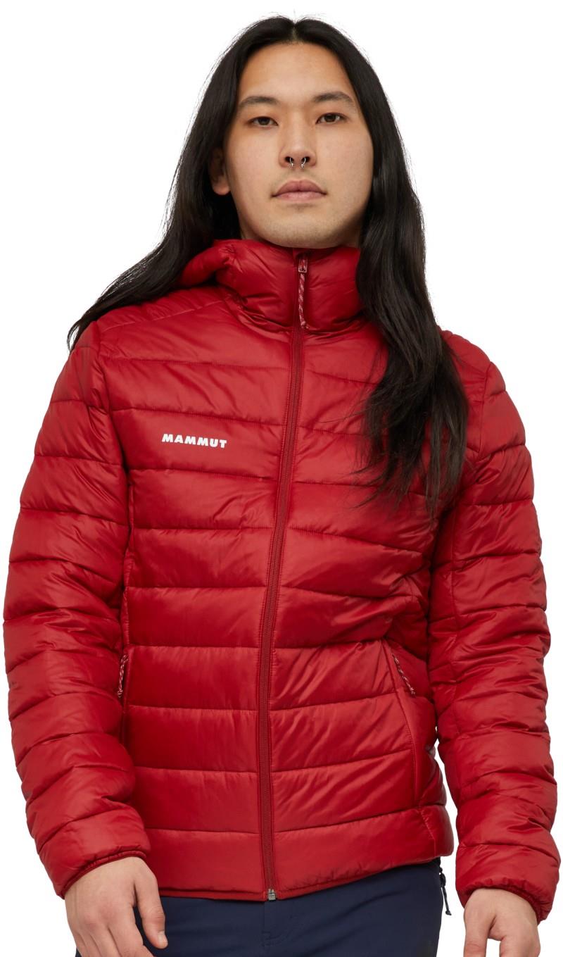 Crag IN Hooded Jacket - Mens - dark mammut red 1