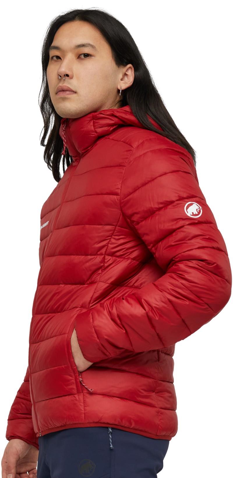 Crag IN Hooded Jacket - Mens - dark mammut red 1
