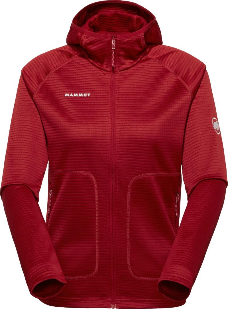 Crag ML Hooded Jacket - Womens - dark mammut red 1