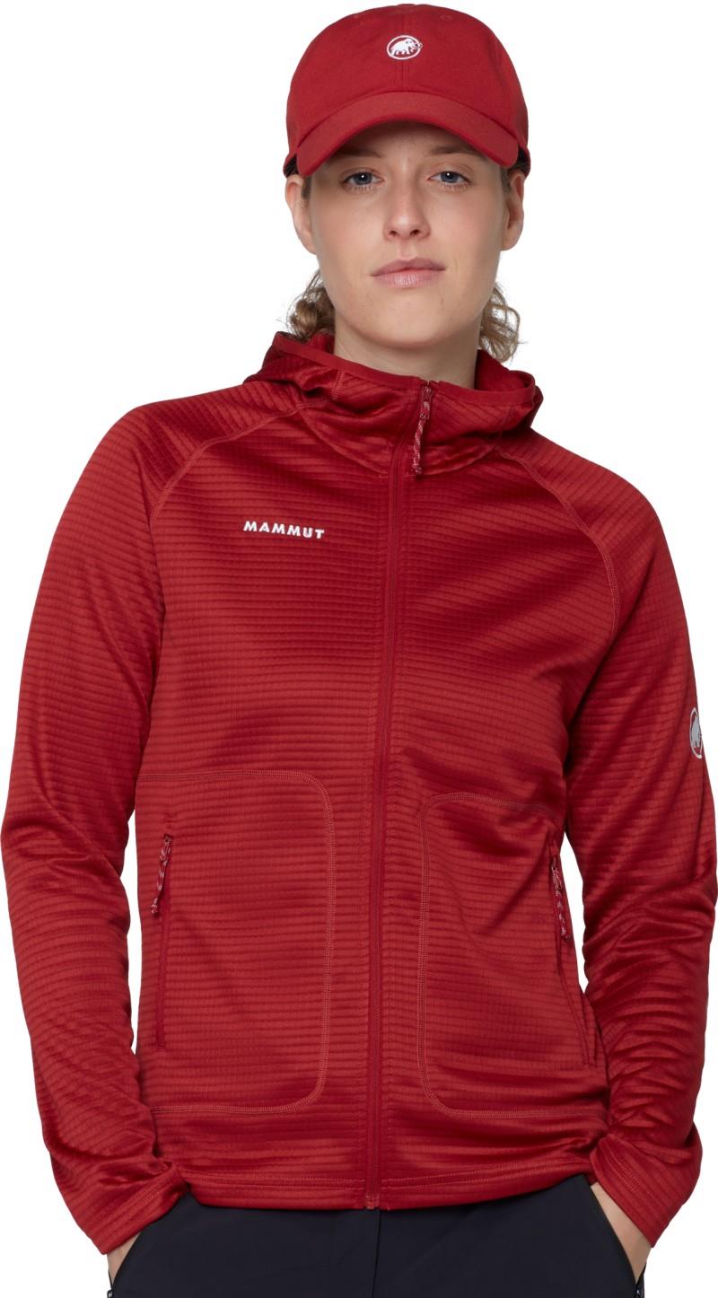 Crag ML Hooded Jacket - Womens - dark mammut red 1
