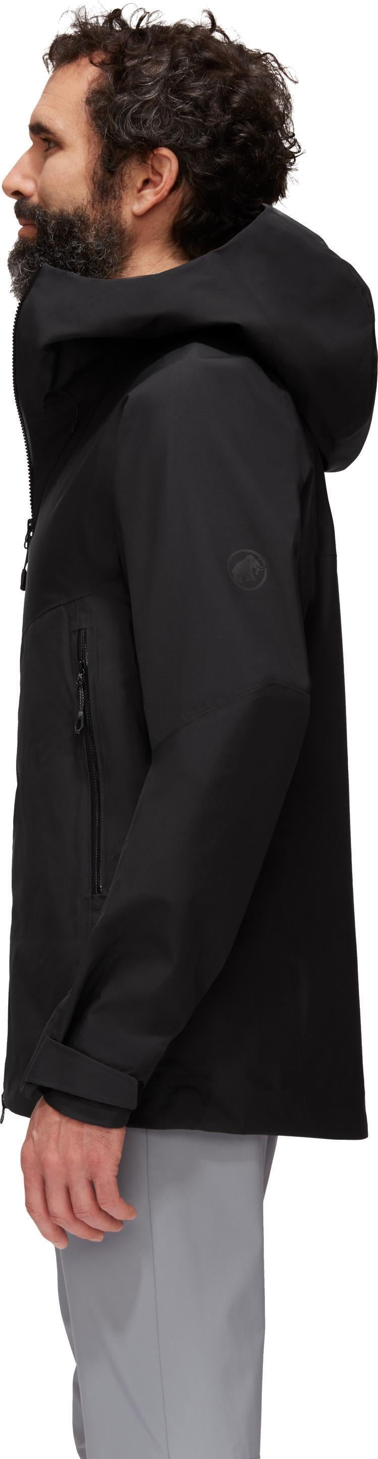 Crater HS Hooded Jacket - Mens - Black 4