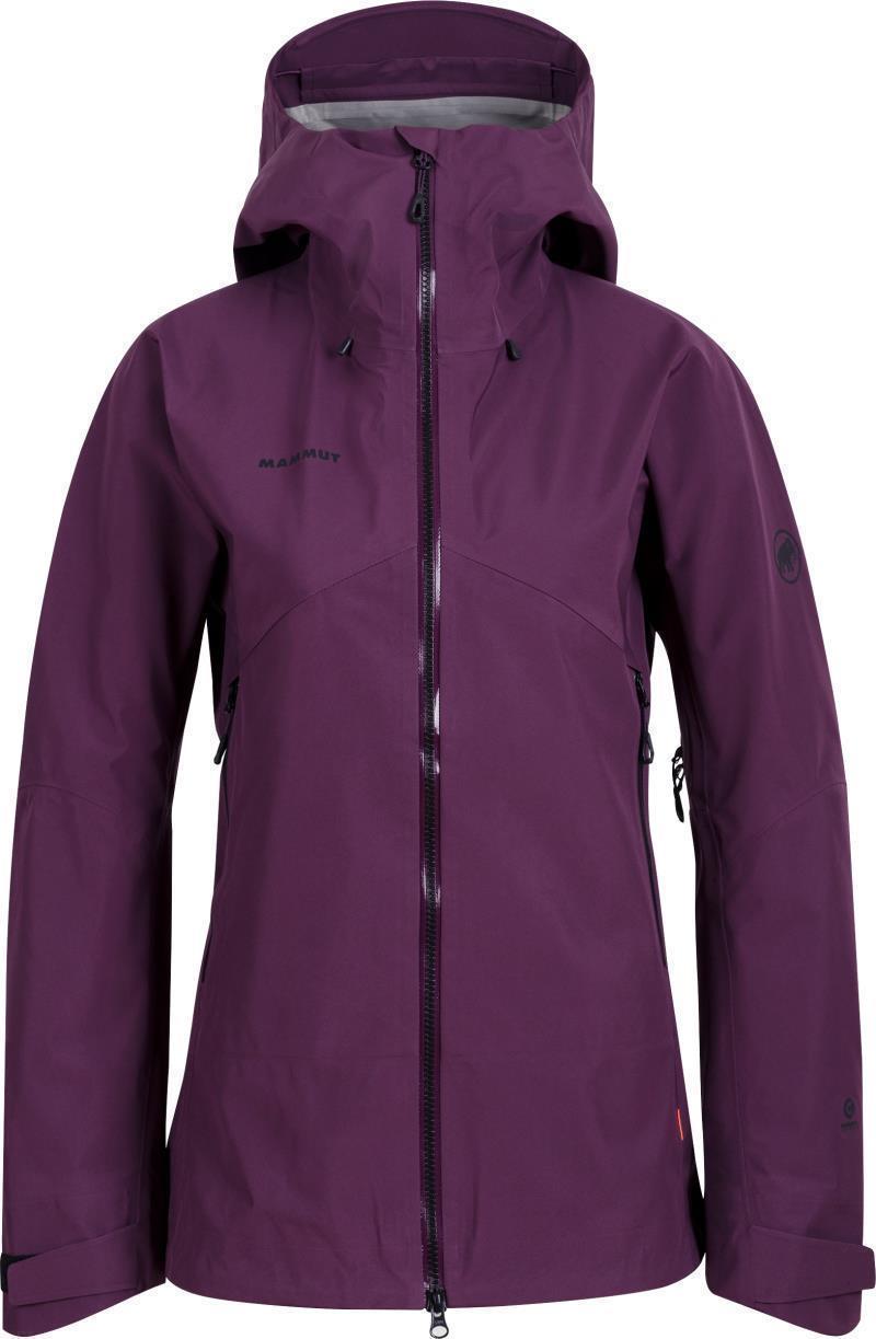 Crater HS Hooded Jacket - Womens - Blackberry 1