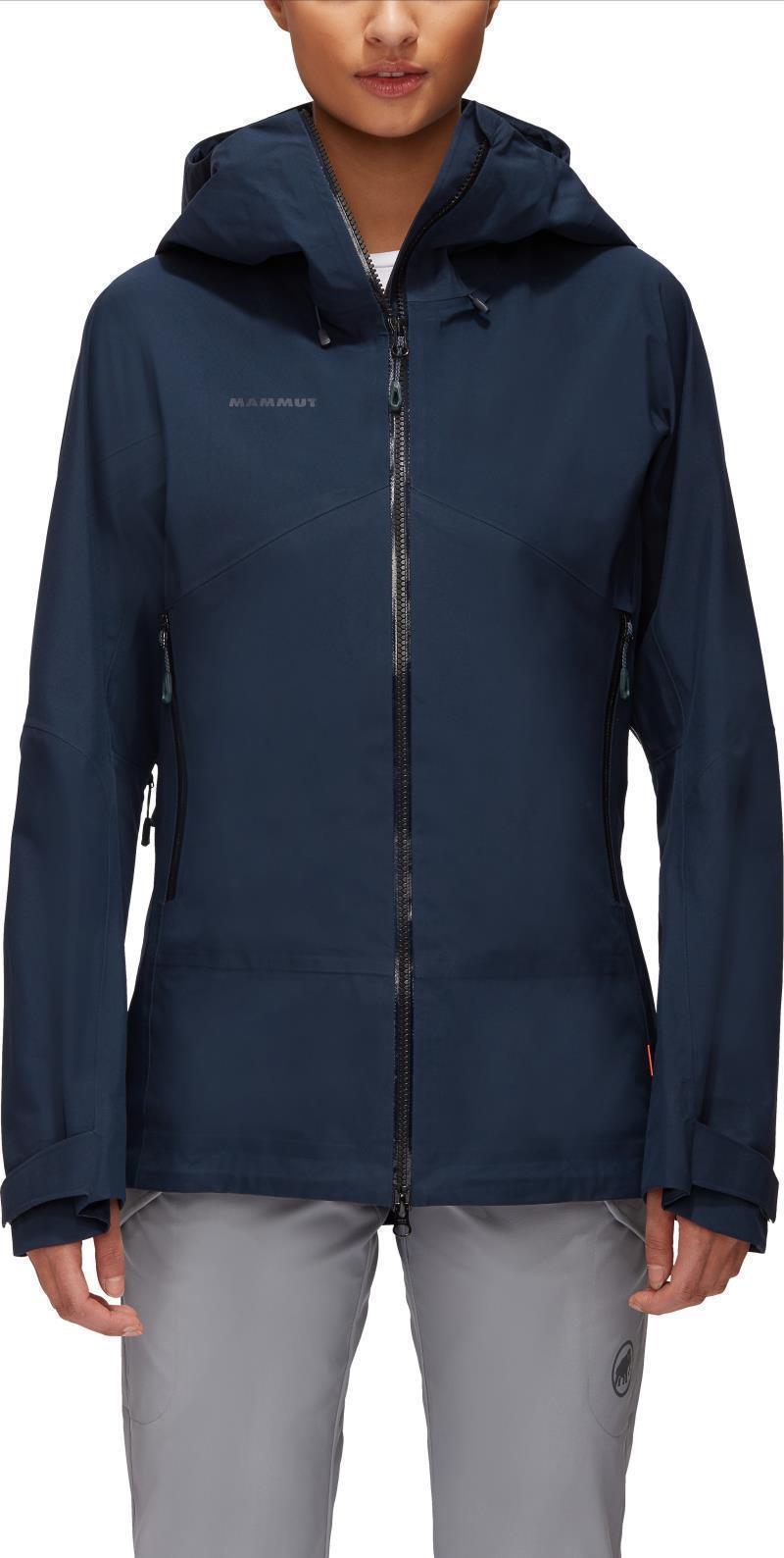 Crater HS Hooded Jacket - Womens - Marine / Black 2