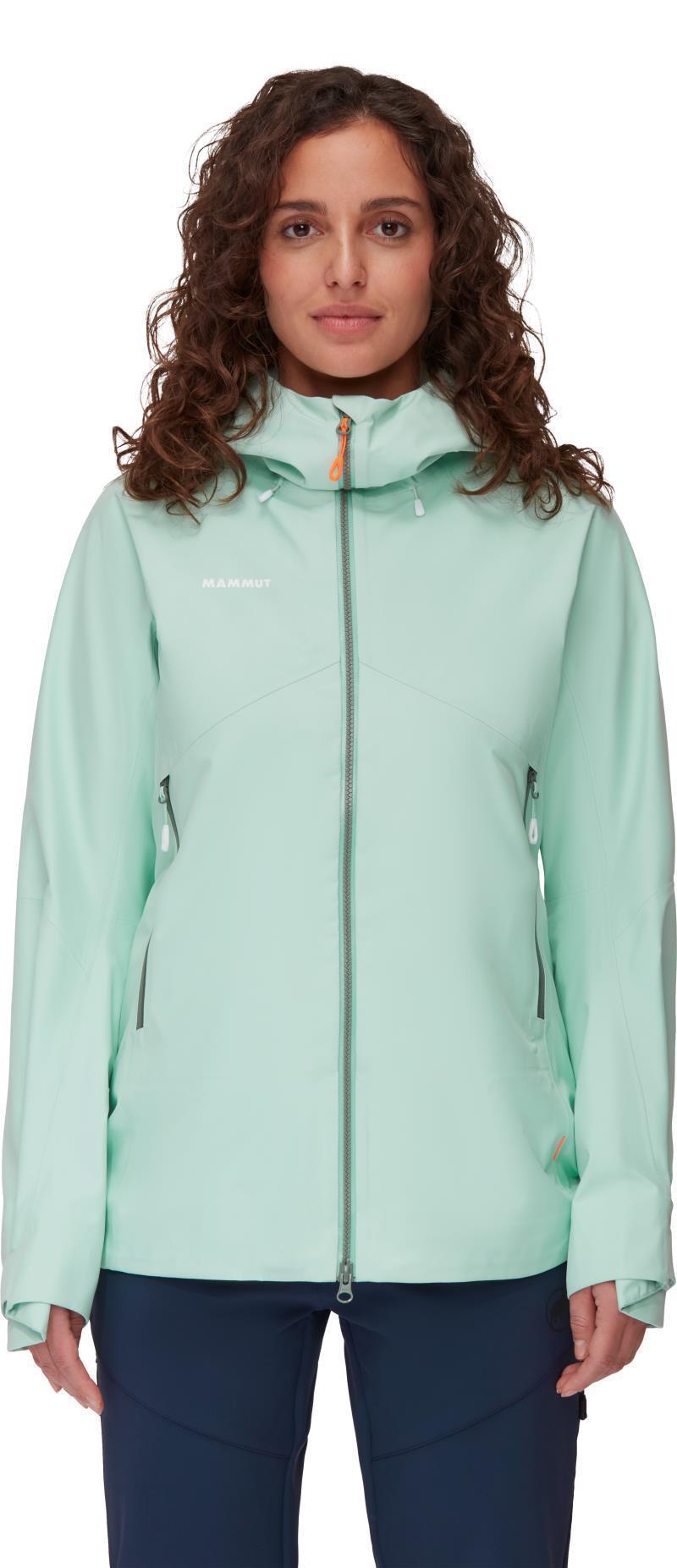 Crater HS Hooded Jacket - Womens - Neo Mint 2