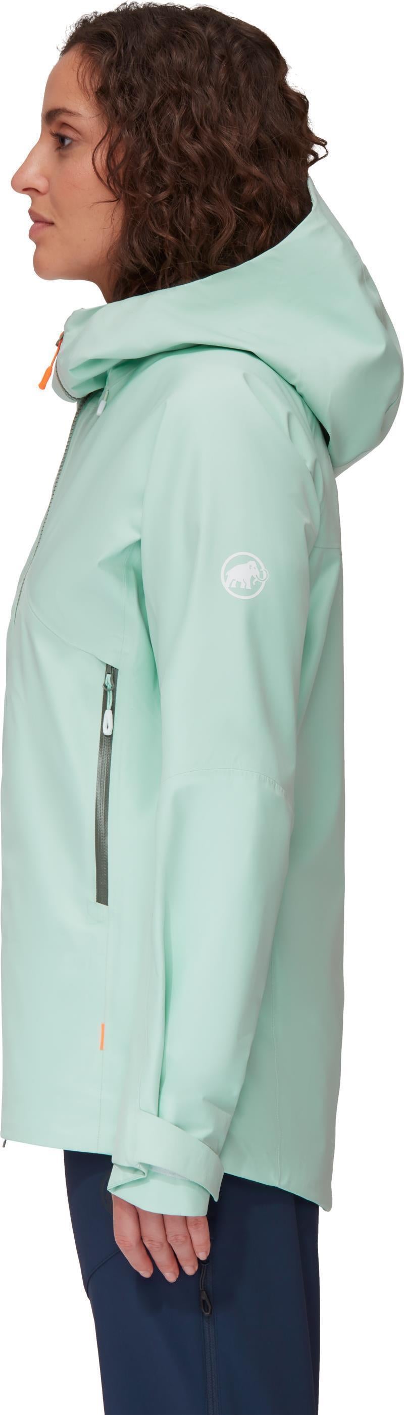 Crater HS Hooded Jacket - Womens - Neo Mint 3