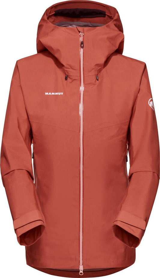 Crater IV HS Hooded Jacket - Womens - Brick 1