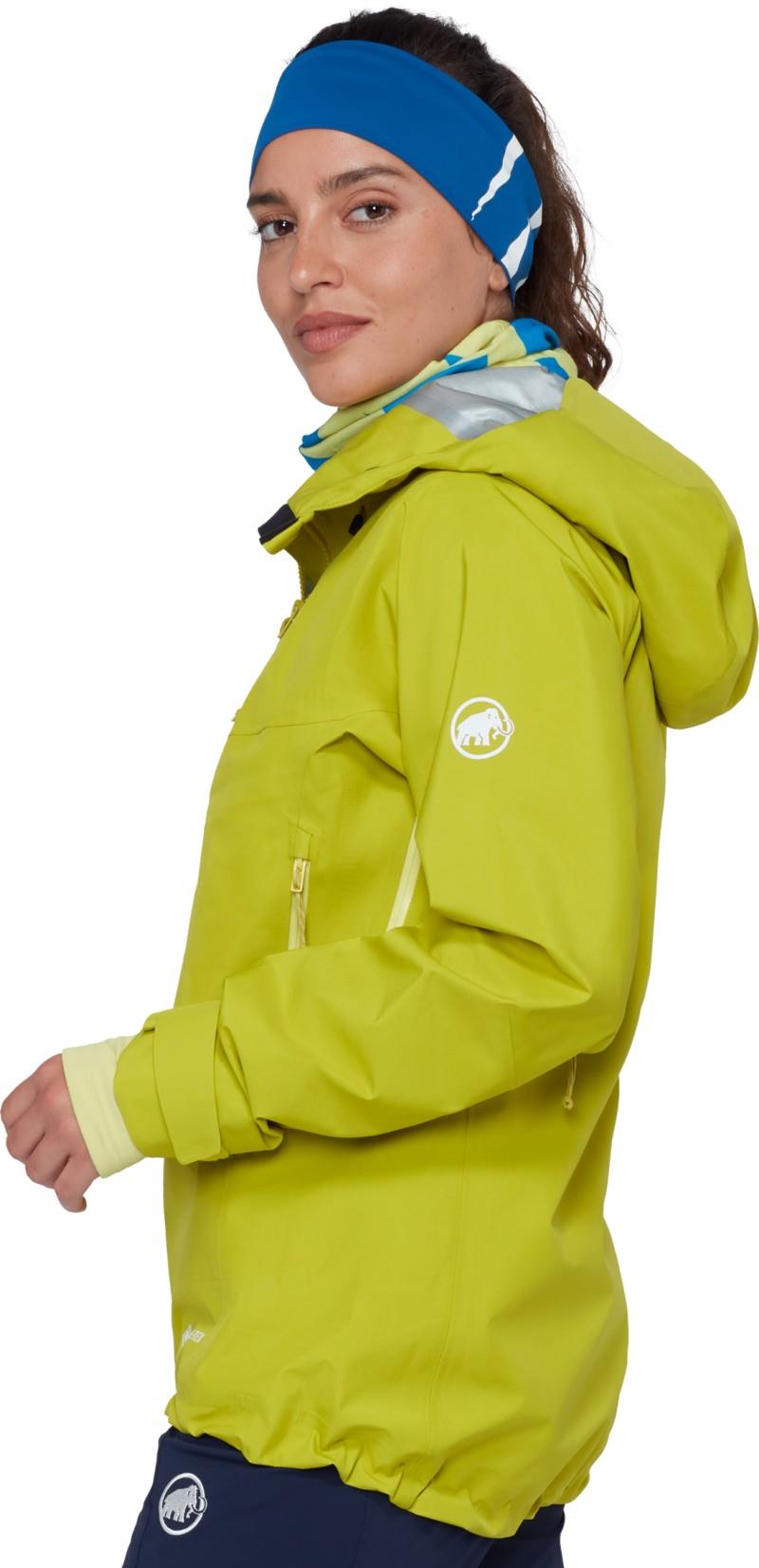 Crater IV HS Hooded Jacket - Womens - acacia 1