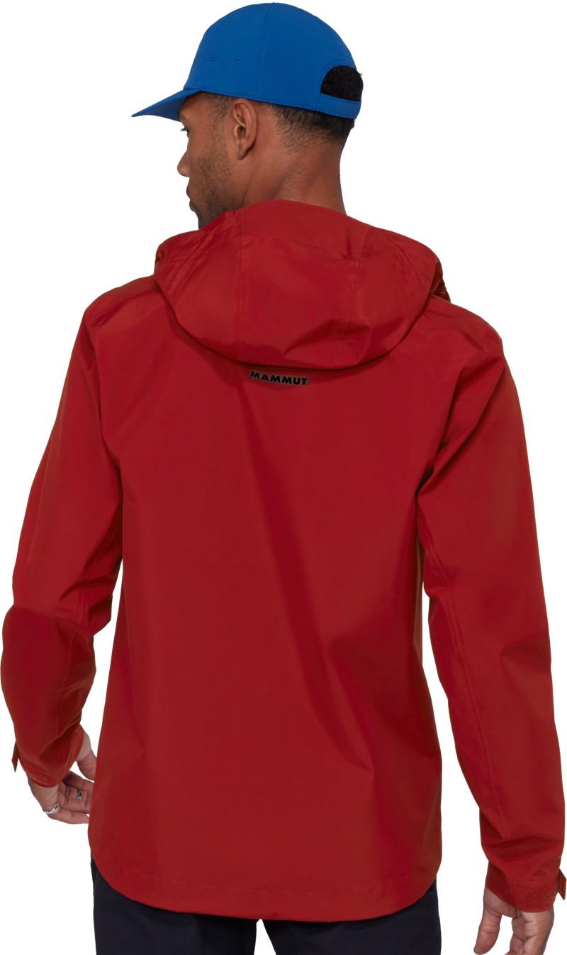 Crater Light HS Hooded Jacket - Mens - dark mammut red 1