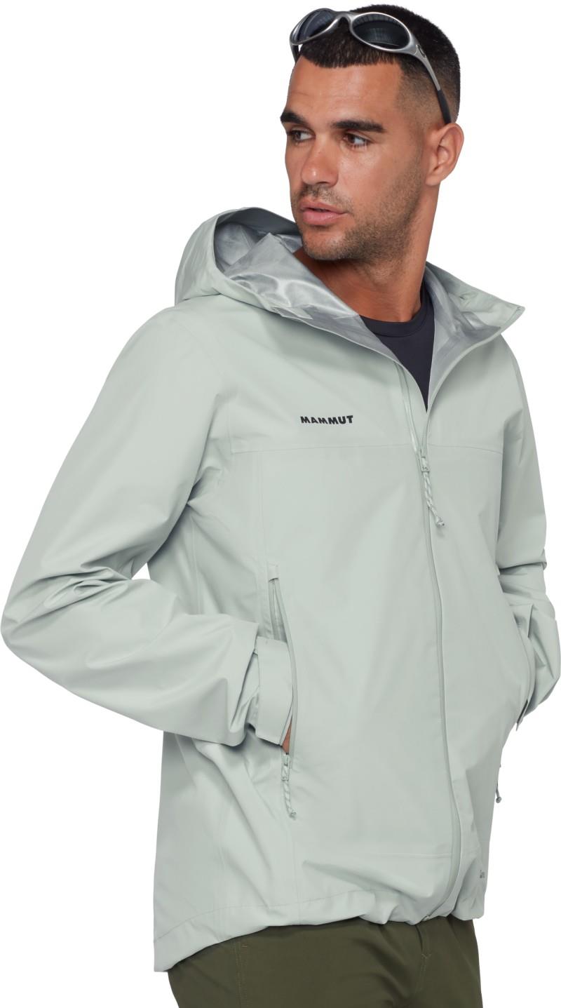Crater Light HS Hooded Jacket - Mens - silver sage 1