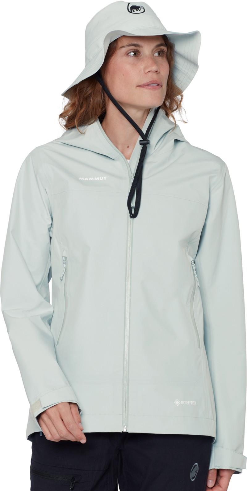 Crater Light HS Hooded Jacket - Womens - silver sage 1