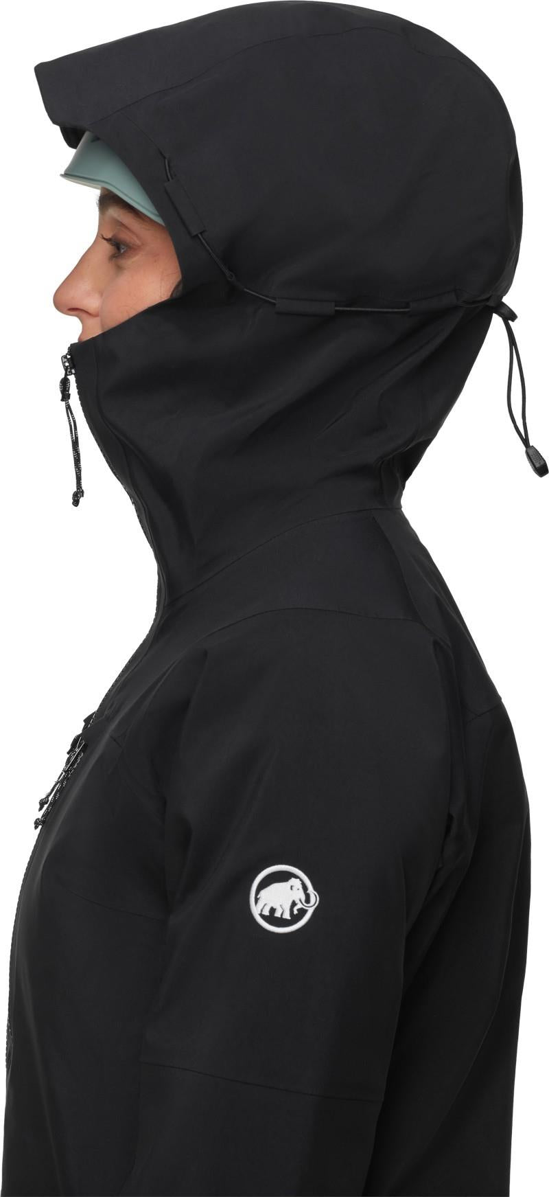 Crater Pro HS Hooded Jacket - Womens - black 1