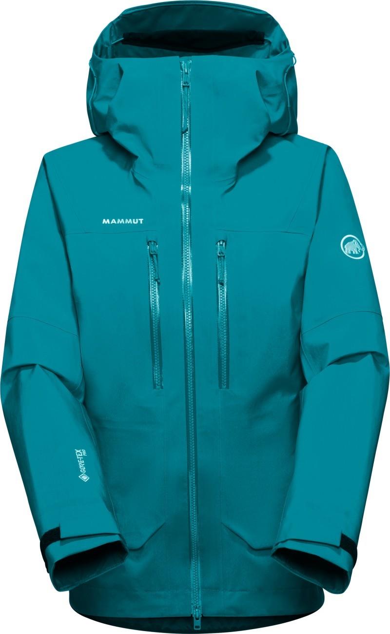 Crater Pro HS Hooded Jacket - Womens - deep teal 1