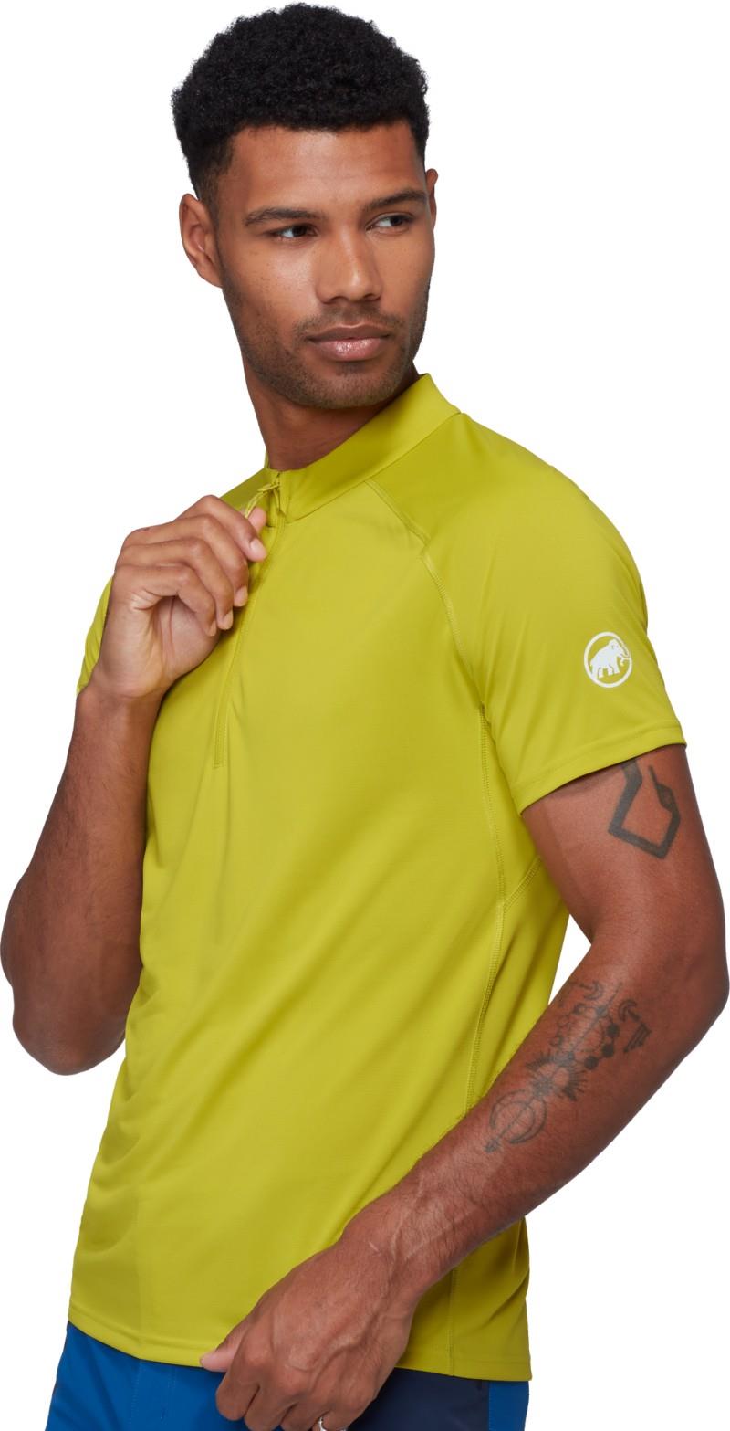 Ducan FL Half Zip T-Shirt - Mens - acacia 1