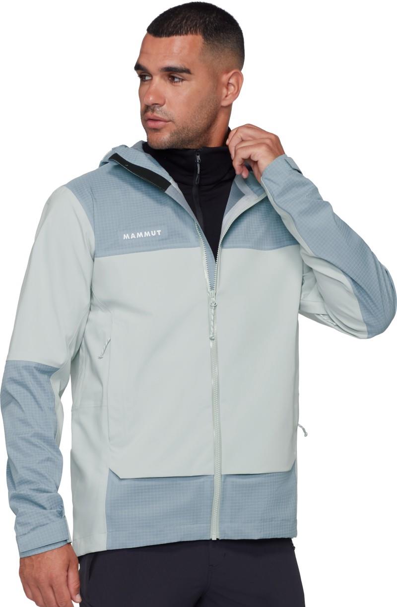 Ducan Guide HS Hooded Jacket - Mens - silver sage / nebla 1