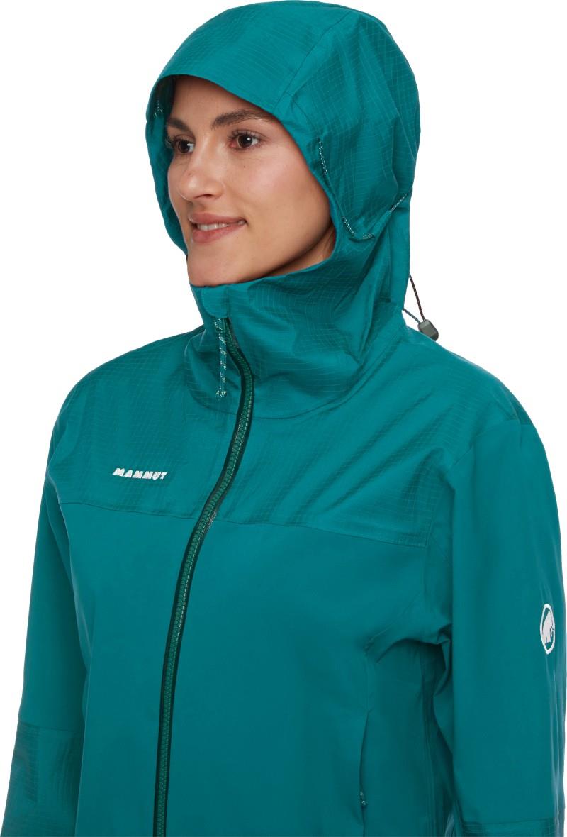 Ducan Guide HS Hooded Jacket - Womens - deep teal 1