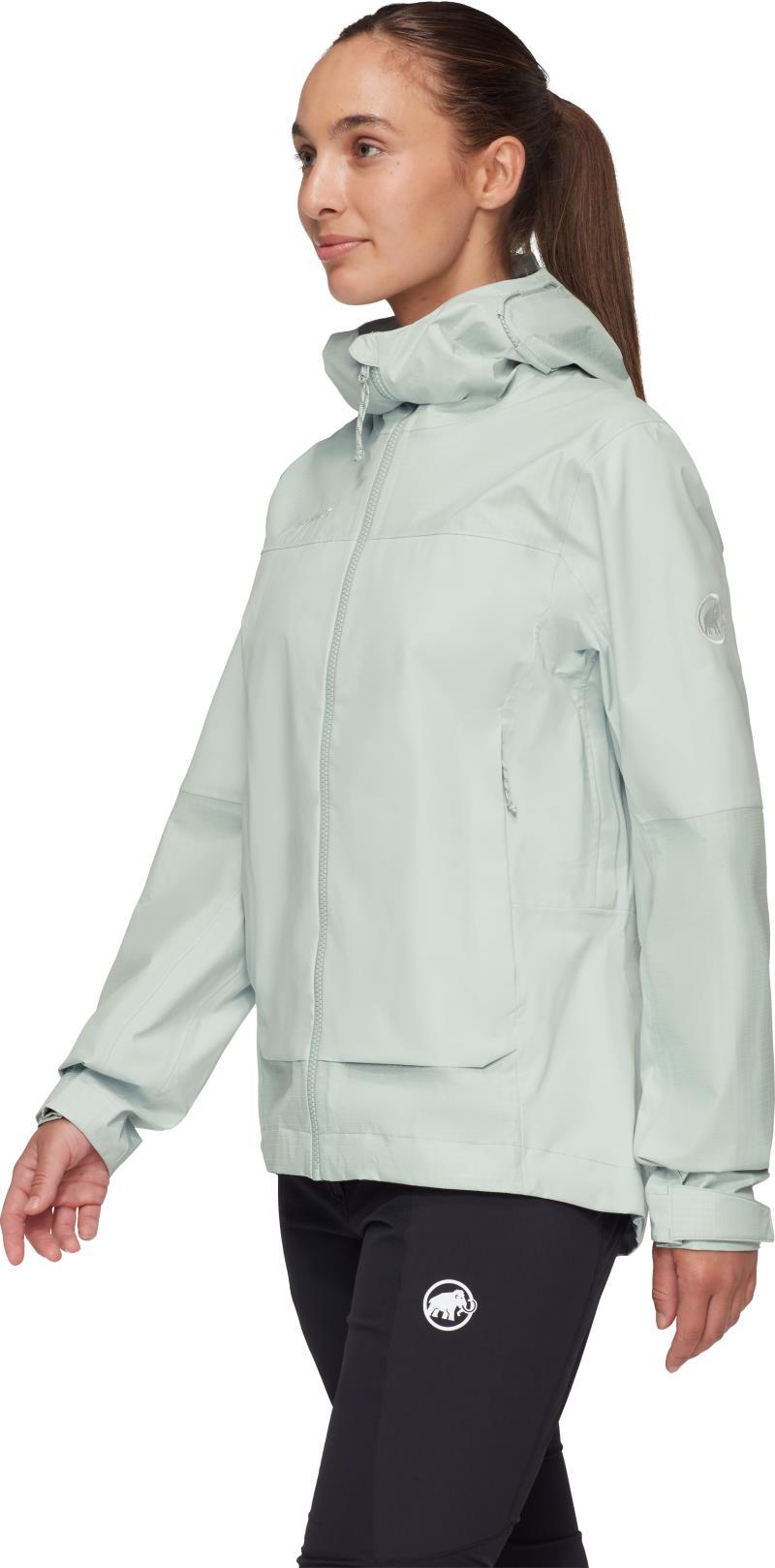 Ducan Guide HS Hooded Jacket - Womens - silver sage 1