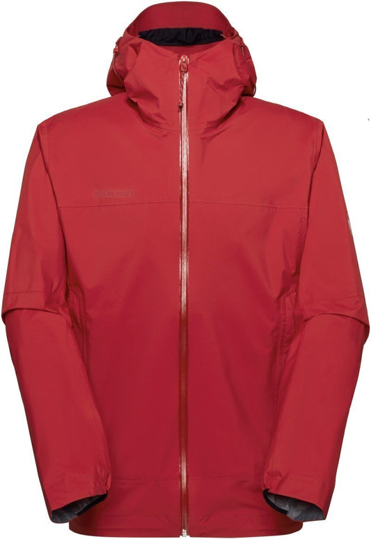 Ducan HS Hooded Jacket - Mens - dark mammut red 1