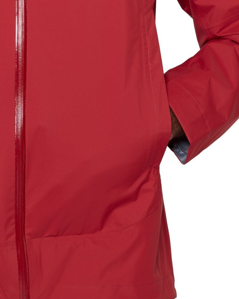 Ducan HS Hooded Jacket - Mens - dark mammut red 1