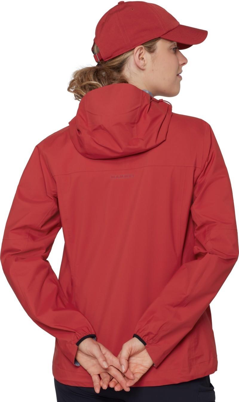 Ducan HS Hooded Jacket - Womens - dark mammut red 1