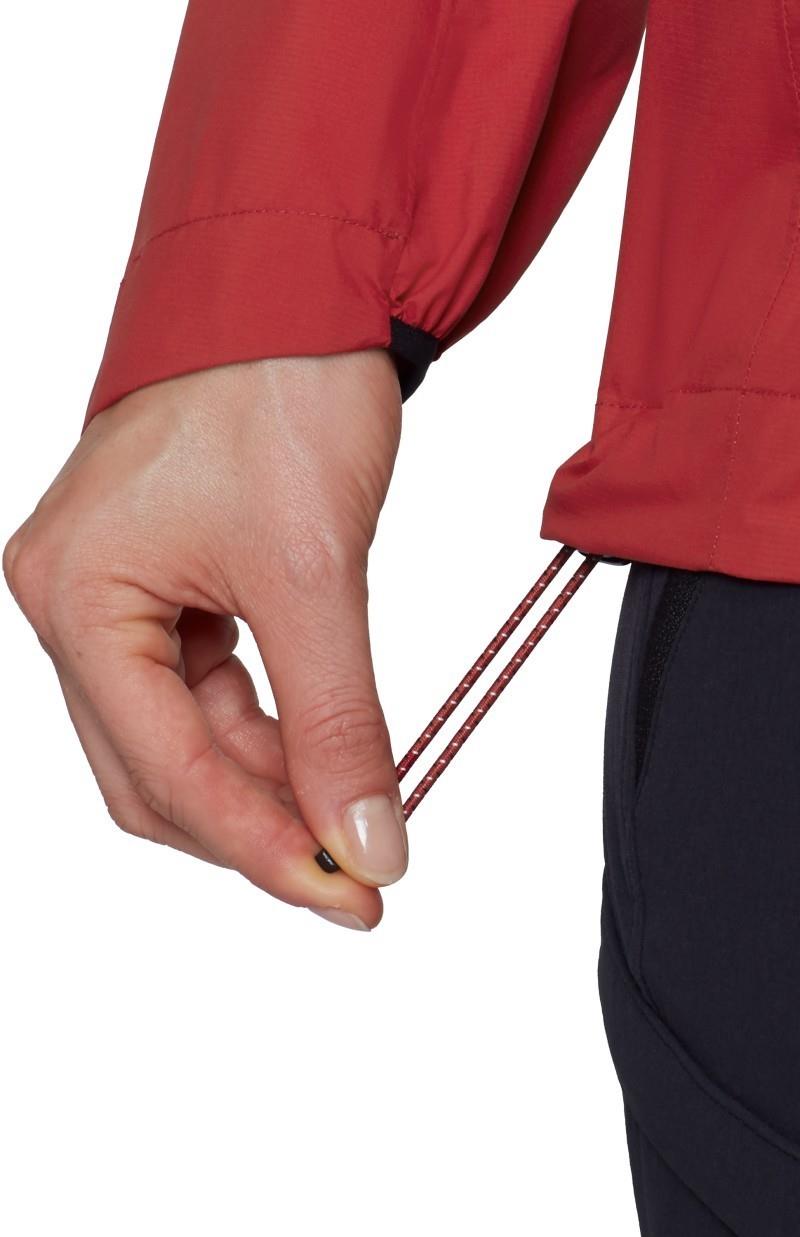 Ducan HS Hooded Jacket - Womens - dark mammut red 1