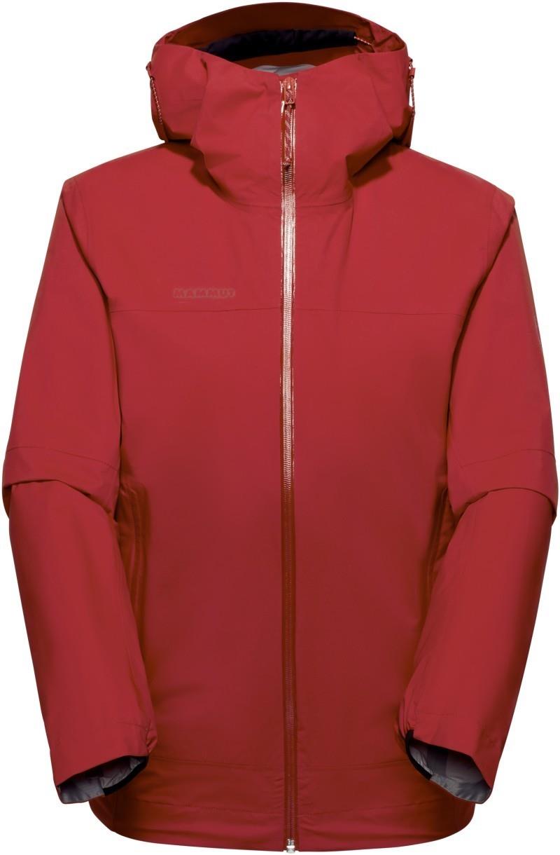 Ducan HS Hooded Jacket - Womens - dark mammut red 1