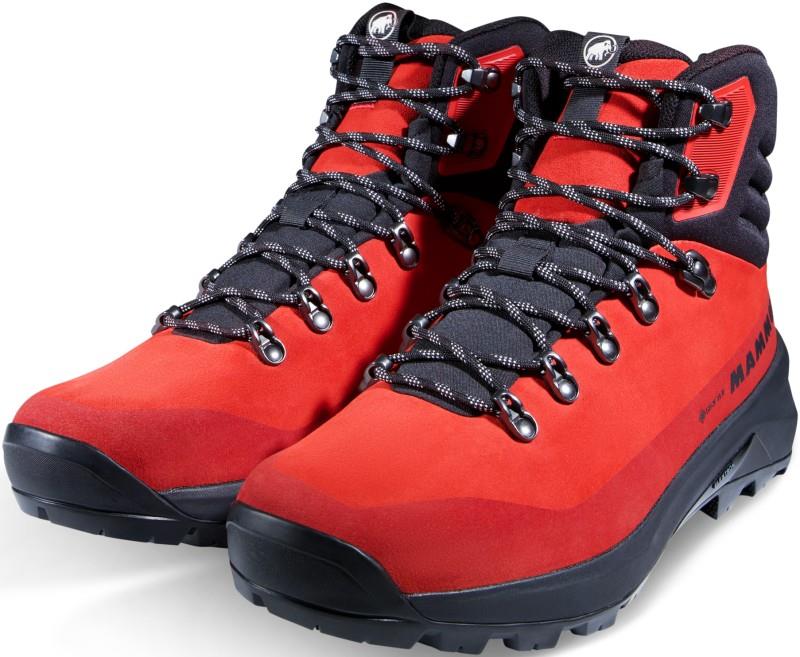 Ducan III High Leather GTX - Mens - mammut red / black 1