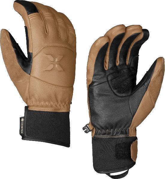 Eiger Free Gloves - dark sand / black 1