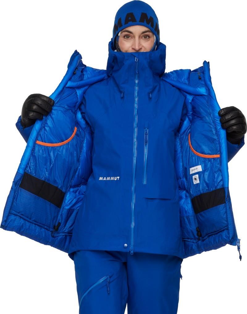Eiger Nordwand Advanced Down IN Hooded Jacket - Womens - eiger blue 1