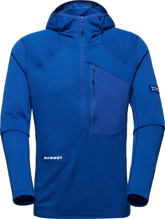 Eiger Nordwand Advanced FL Half Zip Hoodie - Mens - eiger blue 1