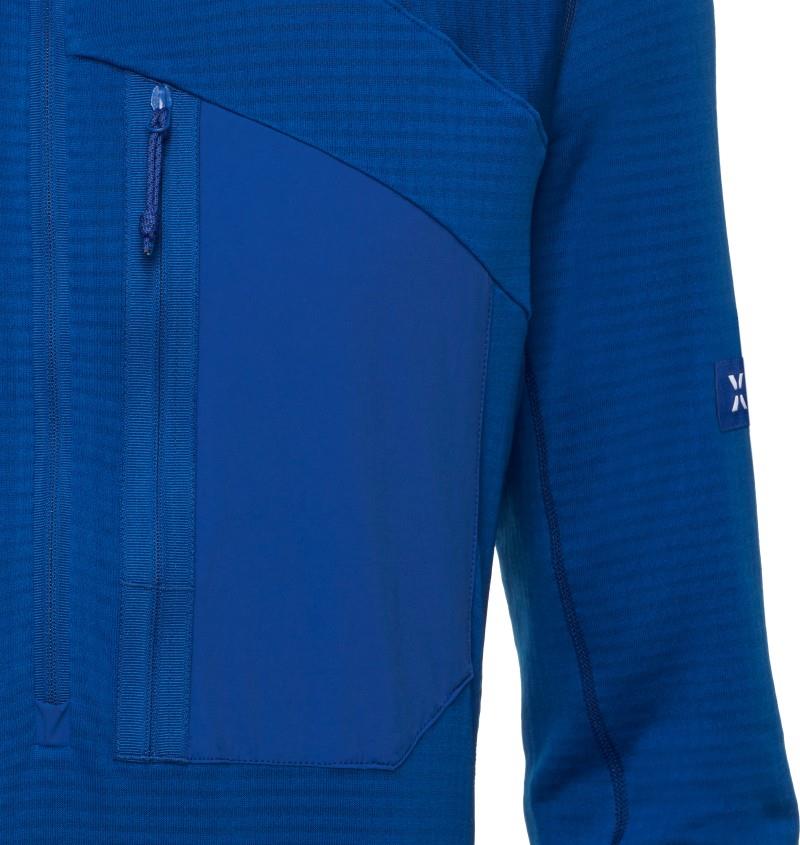 Eiger Nordwand Advanced FL Half Zip Hoodie - Mens - eiger blue 1