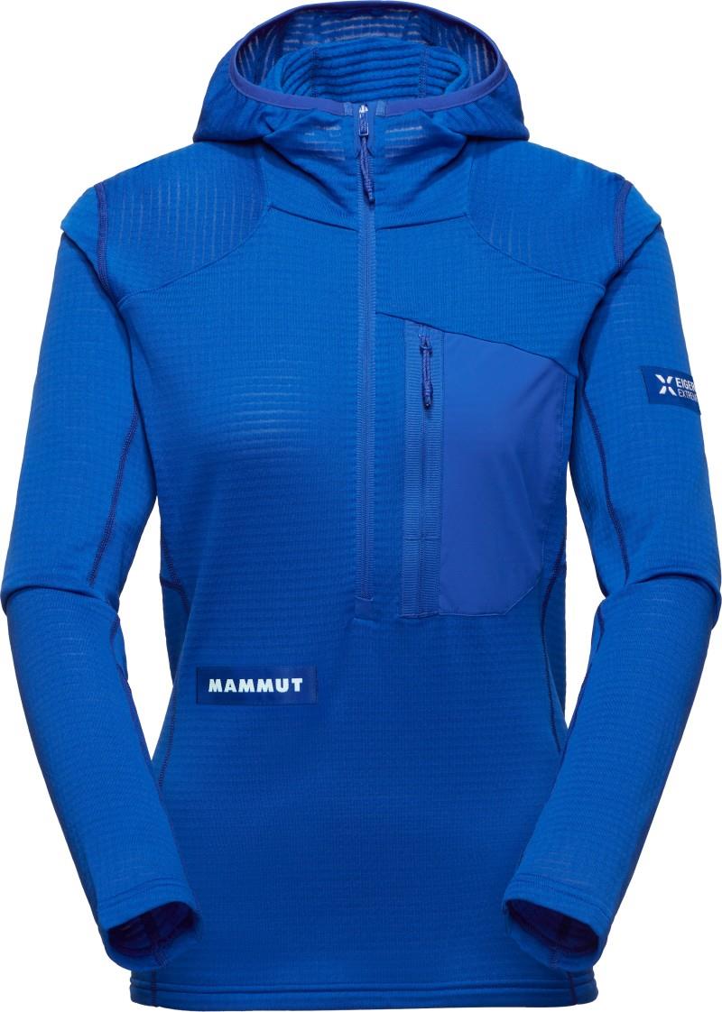 Eiger Nordwand Advanced FL Half Zip Hoodie - Womens - eiger blue 1