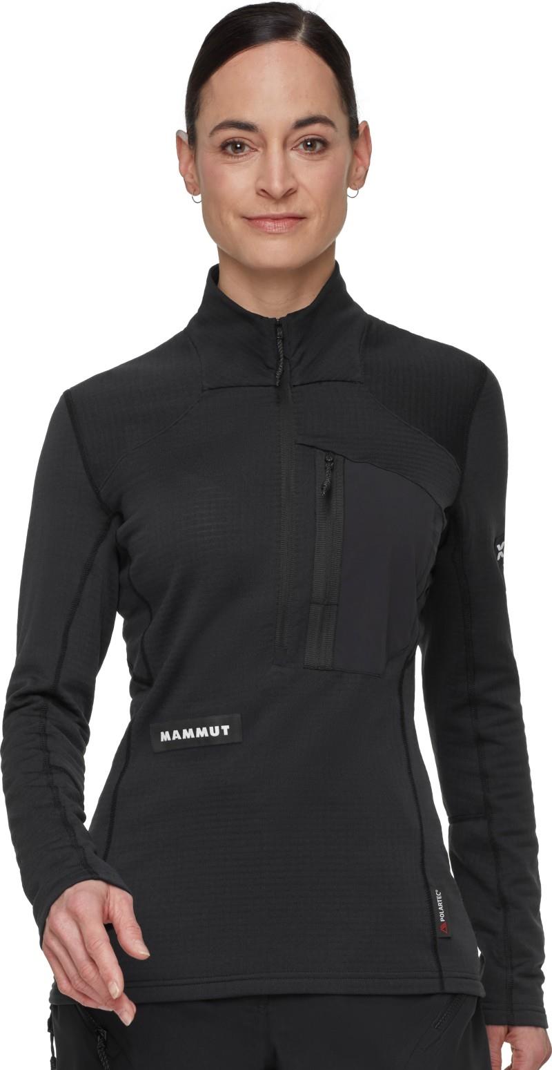 Eiger Nordwand Advanced FL Half Zip Pullover - Womens - black 1
