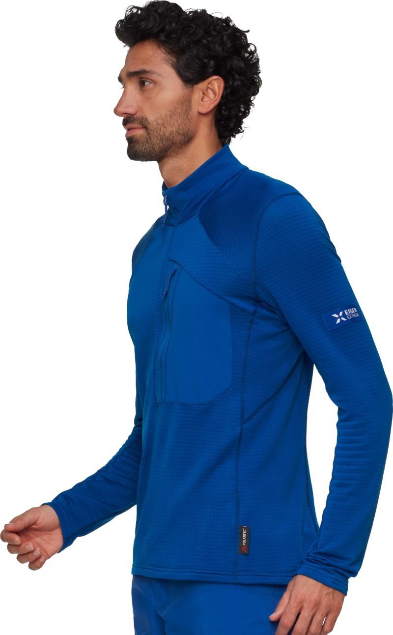 Eiger Nordwand Advanced FL Half Zip - Mens - eiger blue 1
