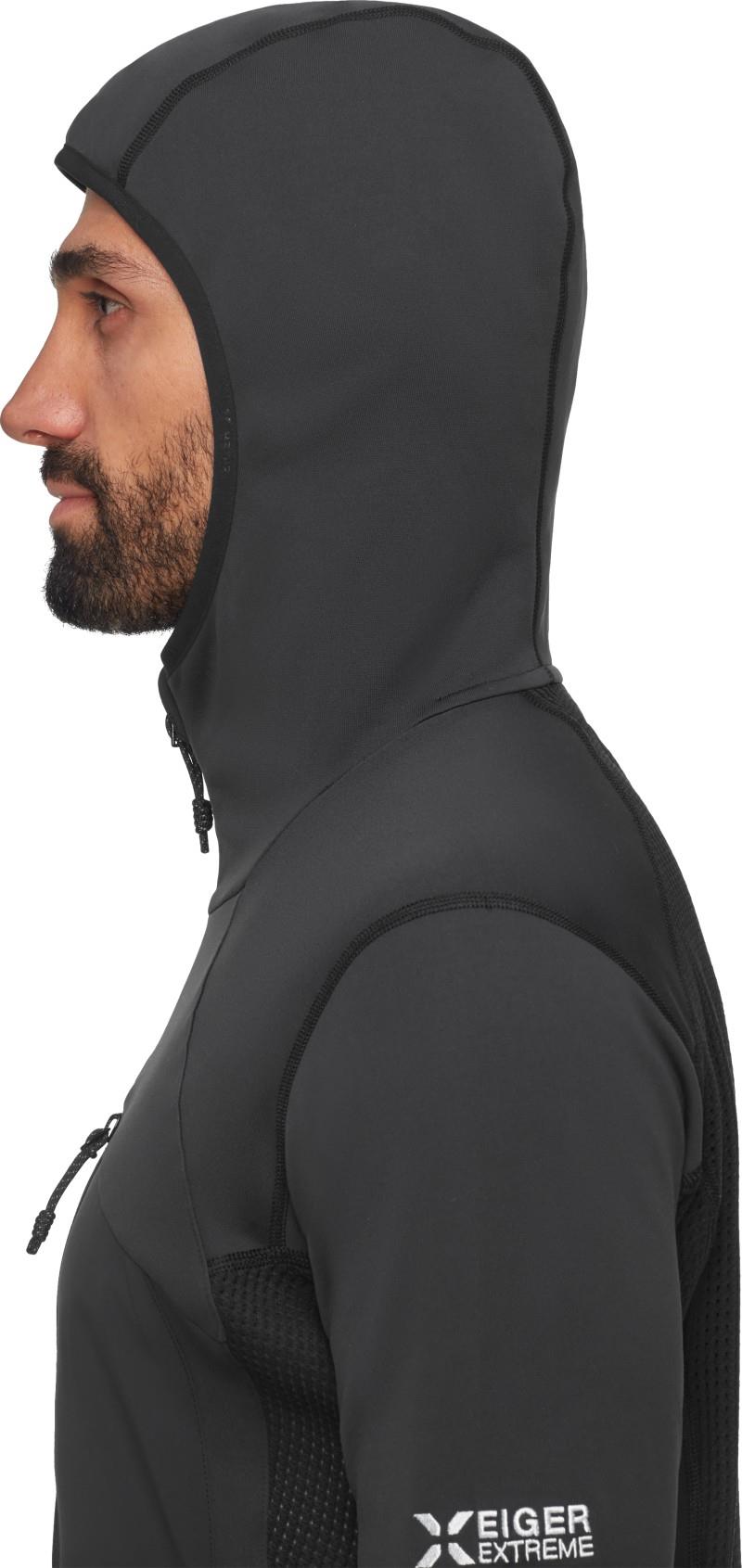 Eiger Nordwand Advanced ML Hooded Jacket - Mens - black 1