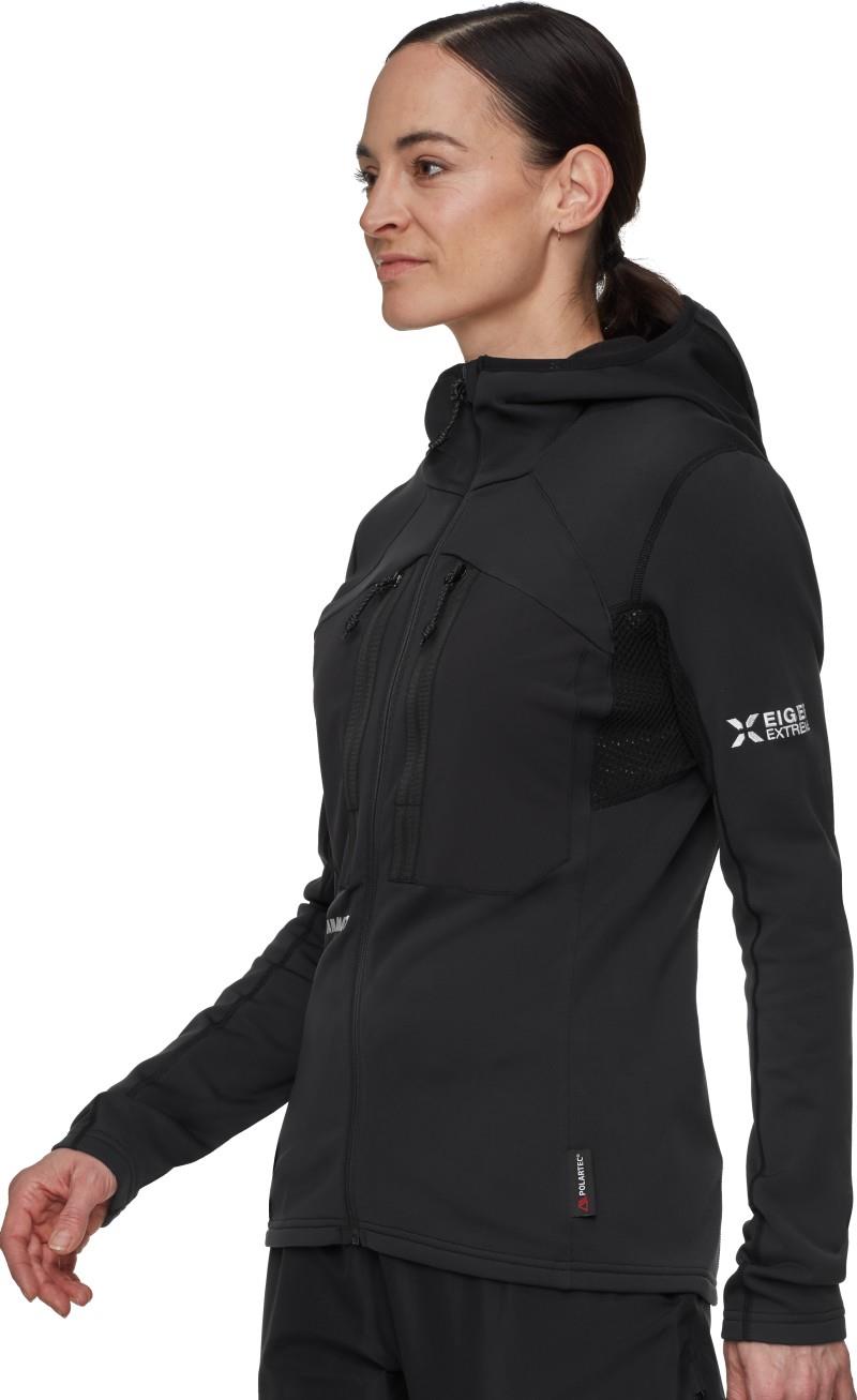 Eiger Nordwand Advanced ML Hooded Jacket - Womens - black 1