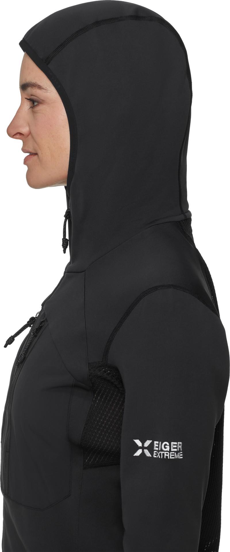 Eiger Nordwand Advanced ML Hooded Jacket - Womens - black 1