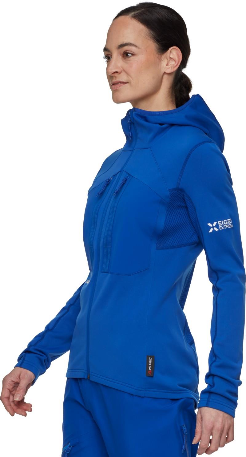 Eiger Nordwand Advanced ML Hooded Jacket - Womens - eiger blue 1
